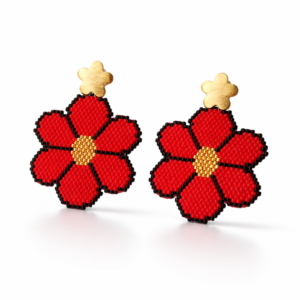 Aretes flor