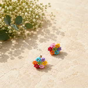 Topo flores multicolor