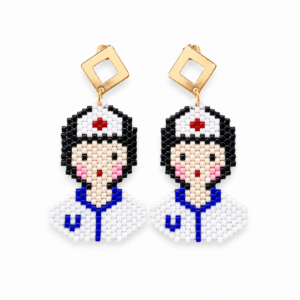 Aretes enfermera