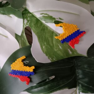 Arete Pasión tricolor