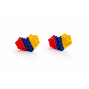 Arete topo corazón tricolor