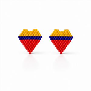 Aretes Corazón Colombiano